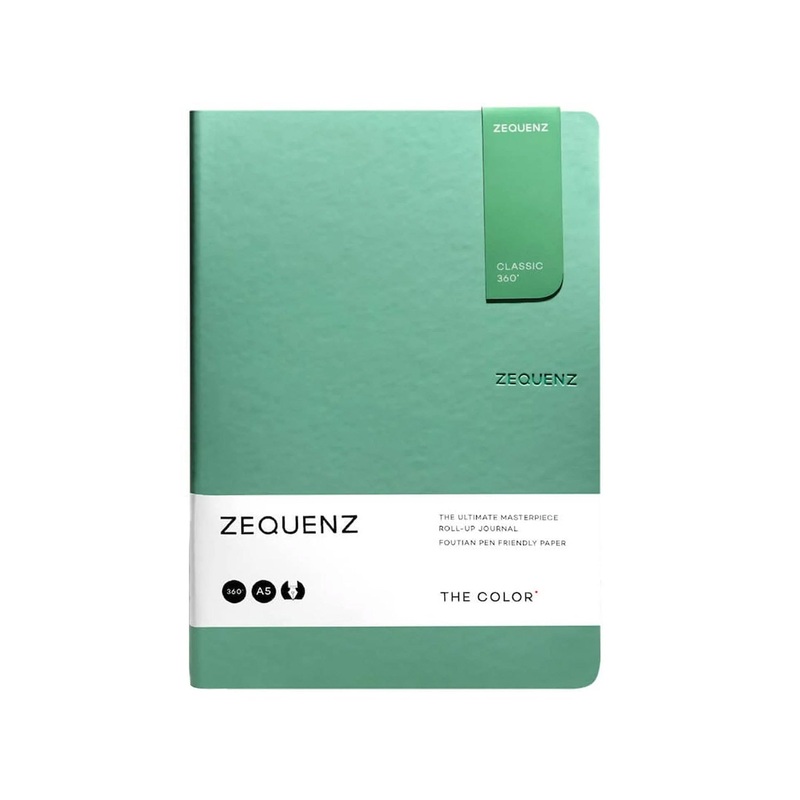 Zequenz Color Notebook, Fern – A5, Dotted