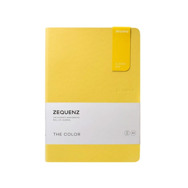 Zequenz Color Notebook, Mustard – A5, Ruled