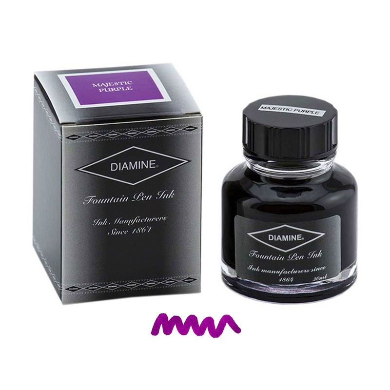 Diamine Majestic Purple Ink Bottle – 30ml