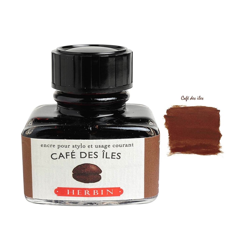 J. Herbin Cafe Des Iles Ink Bottle – 30ml