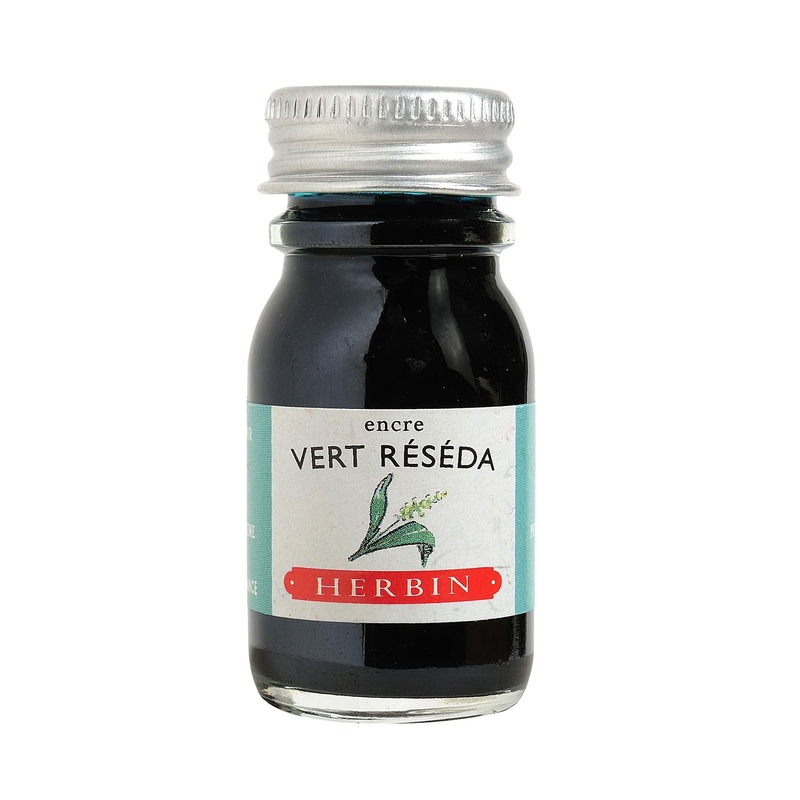 J. Herbin Vert Reseda Ink Bottle – 10ml