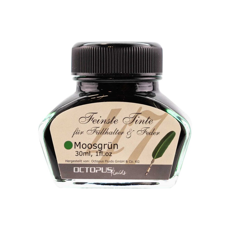 Octopus Classic Mossgrun Ink, Green – 30ml