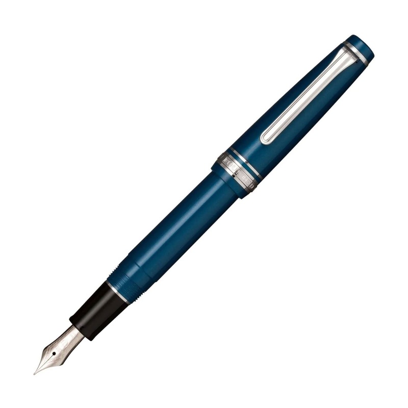Sailor Professional Gear Slim Fountain Pen – Metallic Blue CT