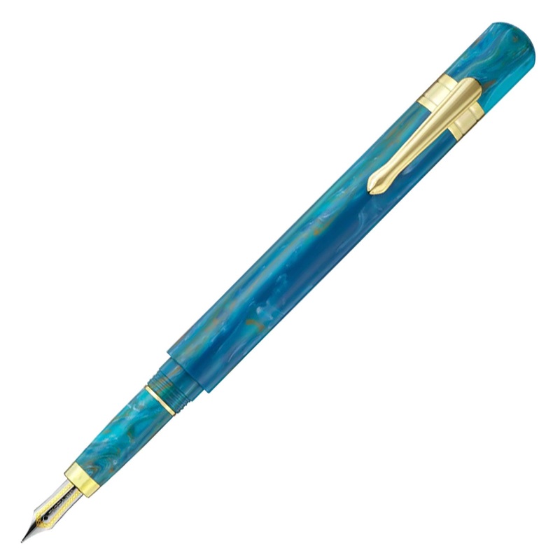 Taccia Covenant Fountain Pen – Blue Apatite