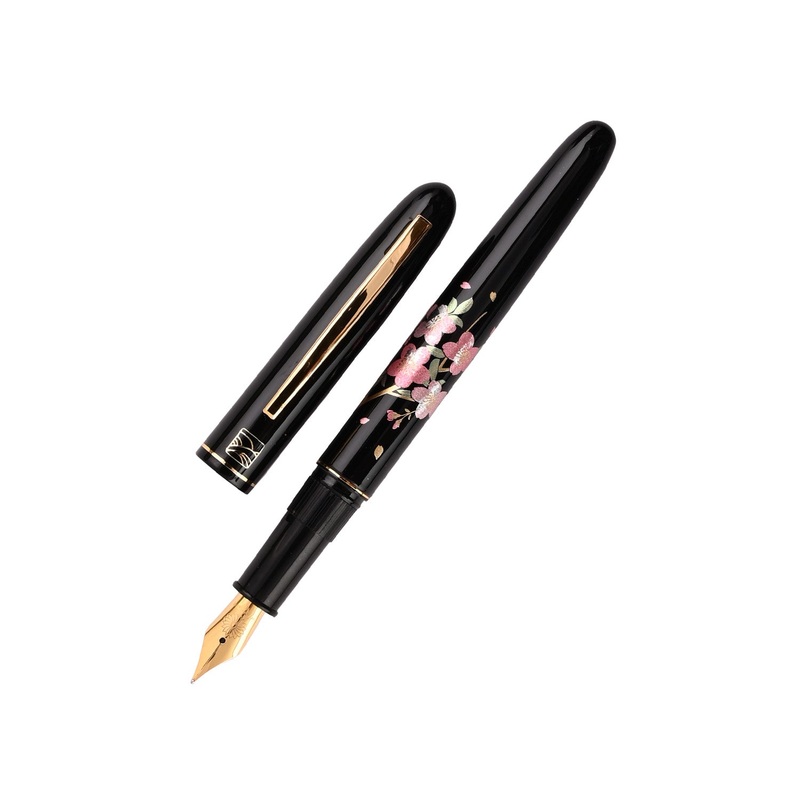 Wancher x Kuretake Kindai Maki-e Fountain Pen – Sakura Uta GT
