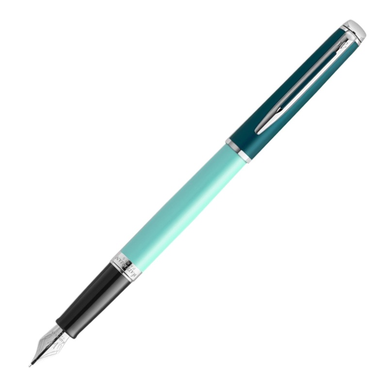 Waterman Hemisphere Colour Blocking Fountain Pen – Green CT