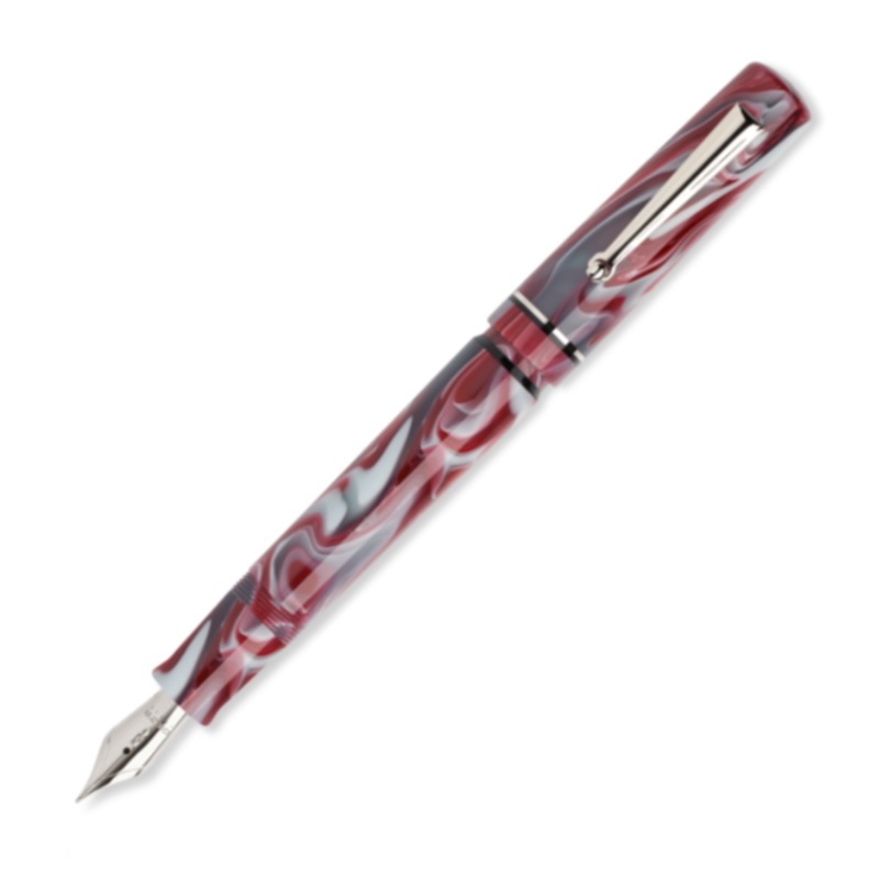 Delta Spaccanapoli Fountain Pen – Ruffo Pink Swirl