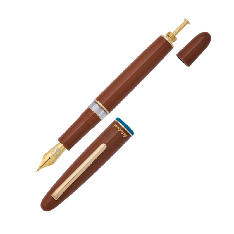 Esterbrook Estie Piston Fountain Pen – Incredible Rock with Gold Trim (Button Fill – Back to the Land)