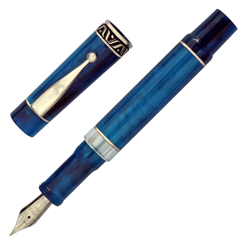 Gioia Bellevista Fountain Pen – Acqua Azzurra RT