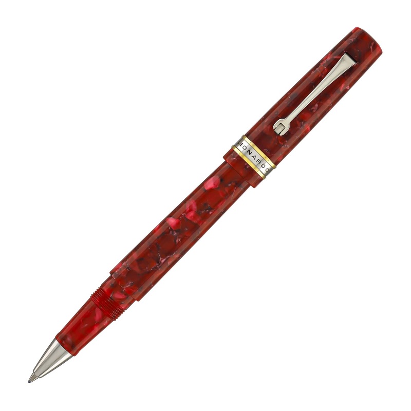 Leonardo La Piccolina Rollerball Pen in Rosso Passione