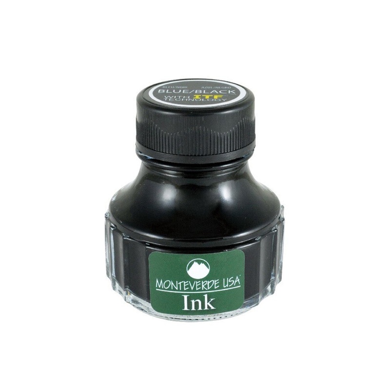 Monteverde Blue Black Ink Bottle – 90ml