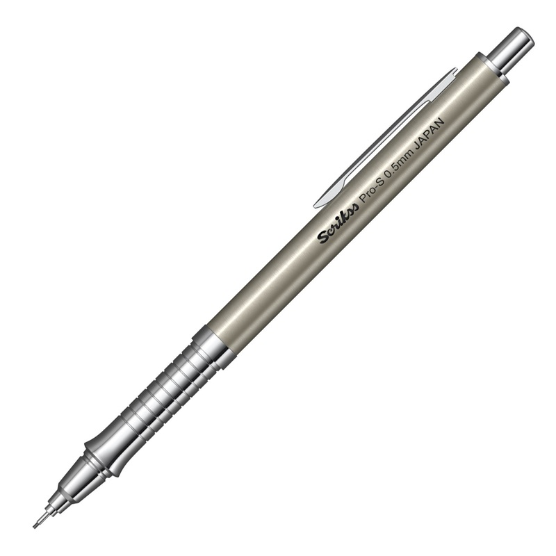 Scrikss Pro-S 0.5mm Mechanical Pencil – Brushed Grey