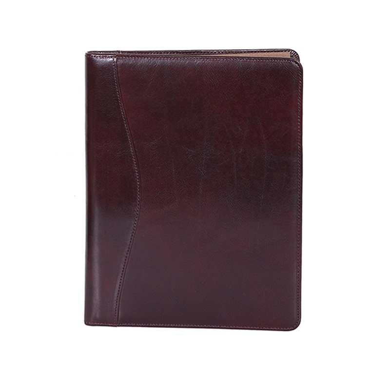 Scully 5012 Leather Pad Holder – Italian Burgundy