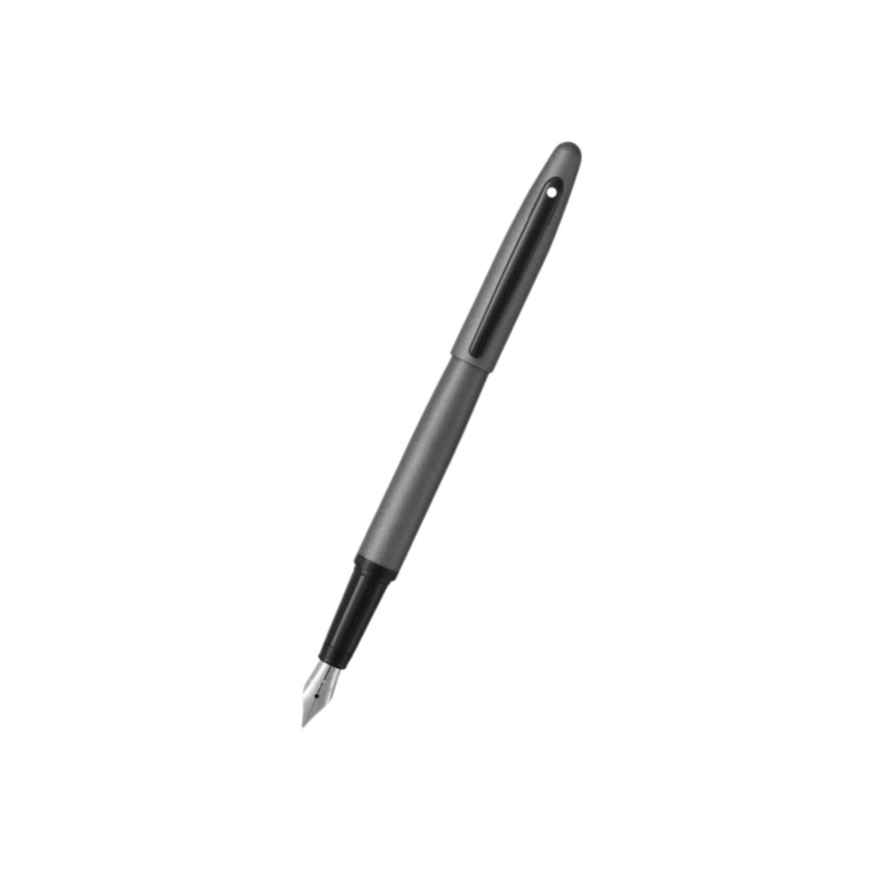 Sheaffer VFM E9424 Fountain Pen – Matte Gray with Matte Black Tone Trims