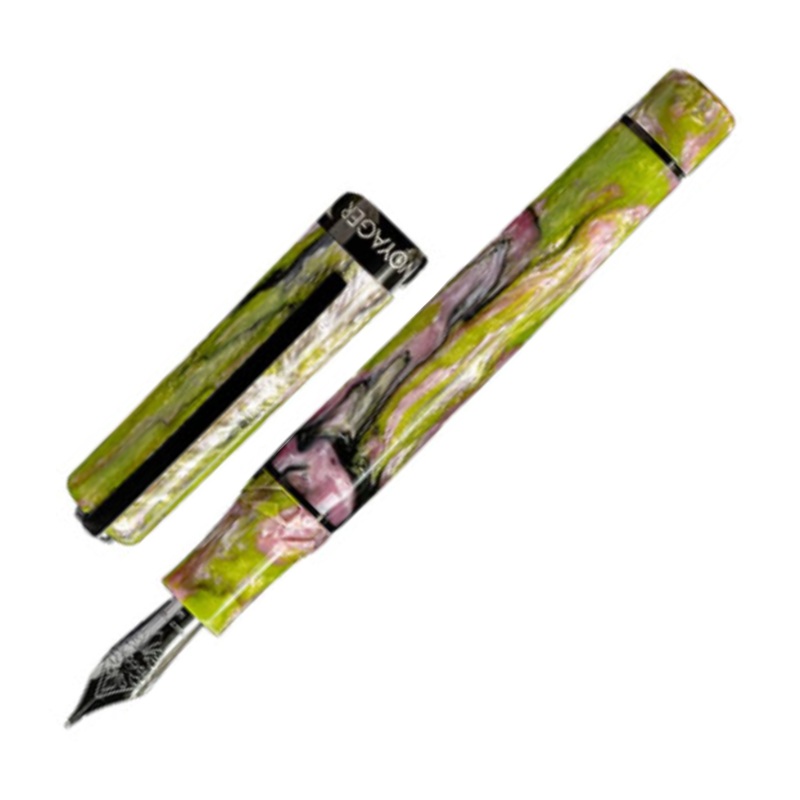 Visconti Voyager Mariposa Fountain Pen – Malachite (Limited Edition)