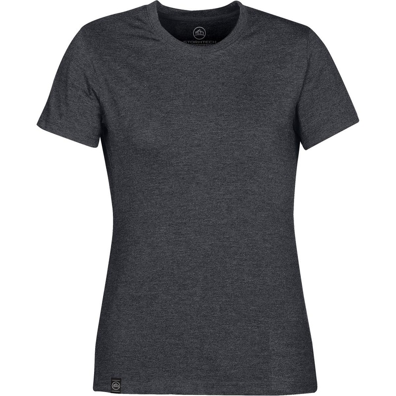 Women’s Baseline S/S Tee|Black|Carbon Heather