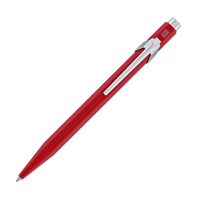 Caran d’Ache 849 COLORMAT-X Ballpoint Pen in Red