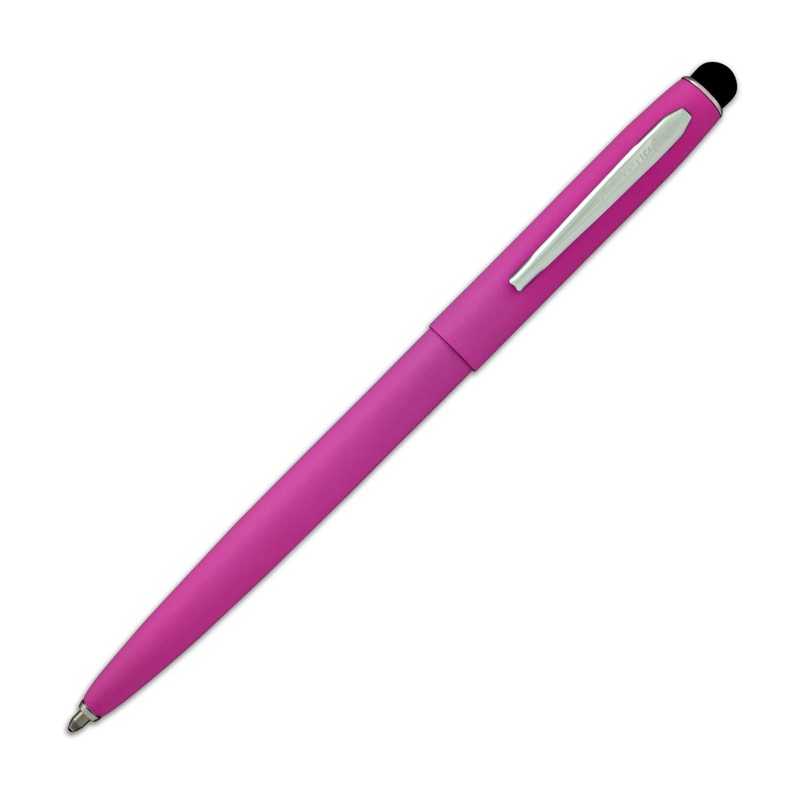 Fisher Space Pen Cap-O-Matic Ballpoint Pen in Matte Pink with Stylus