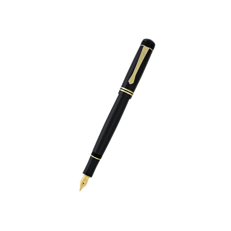 Kaweco DIA2 Fountain Pen – Black with Gold Trim
