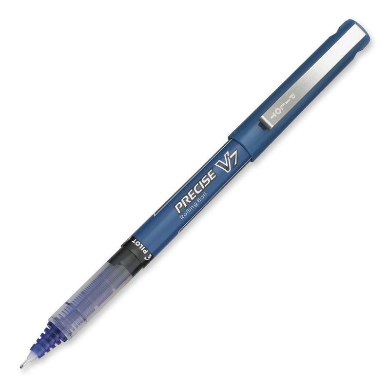 Pilot Precise V7 Stick Rollerball Pens in Blue – Fine Point