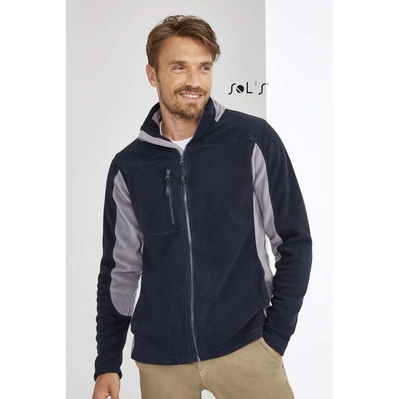 Polar fleece top Men’s zippered   NORDIC