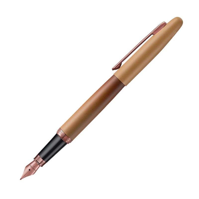 Sheaffer VFM Coffee Edition Fountain Pen – Matt Brown with PVD Trim