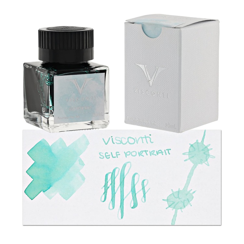 Visconti Van Gogh Bottled Ink in Self-Portrait (Light Blue) – 30mL
