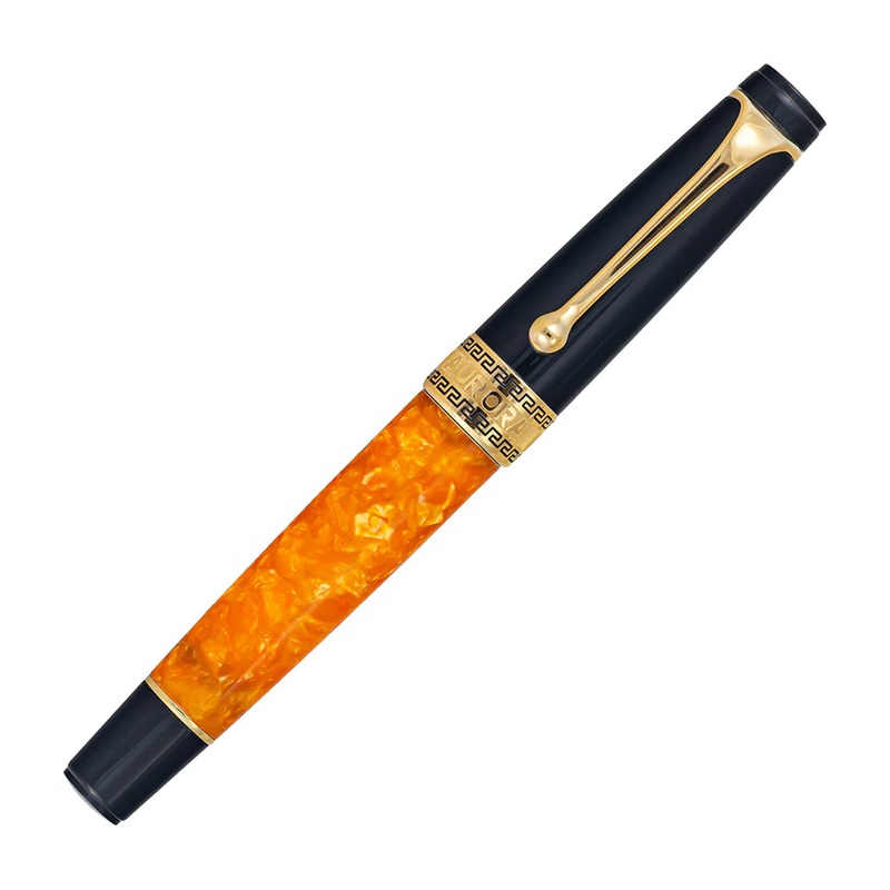 Aurora Optima Auroloide Fountain Pen – O’ Sole Mio – Gold Trim