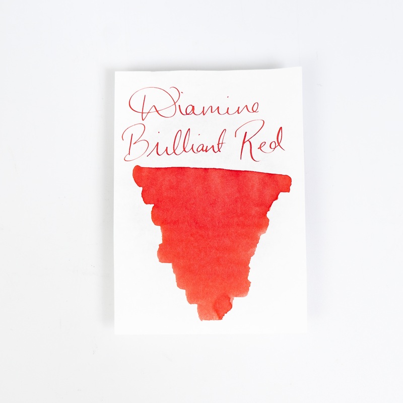 Diamine Brilliant Red (80ml) Bottled Ink