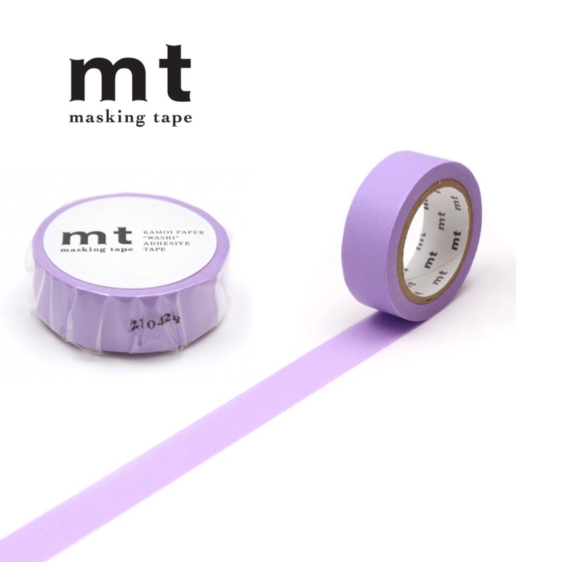 MT Basic Washi Tape – Lavender 7m