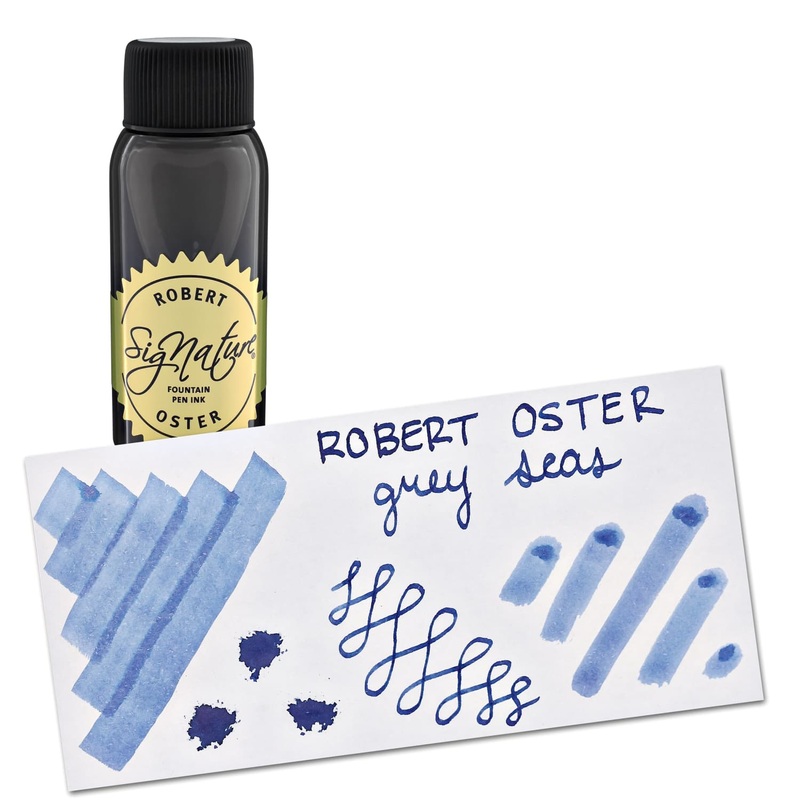 Robert Oster Bottled Ink in Grey Seas – 50 mL