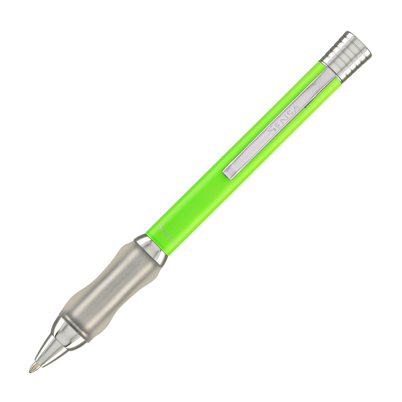 Sensa Modern Classic Ballpoint Pen in Neon Green