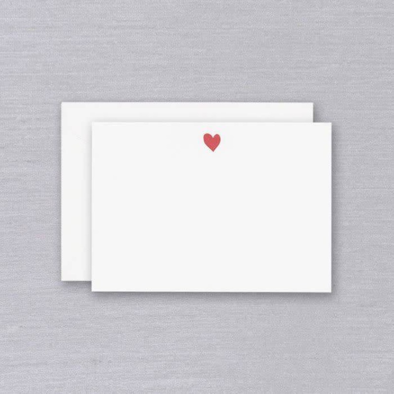 Crane Sweet Heart Correspondent Card