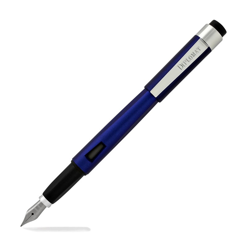 Diplomat Magnum Fountain Pen in Indigo Blue