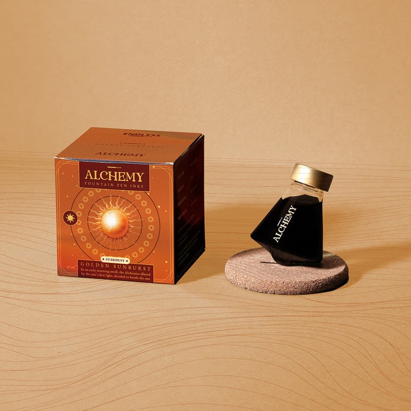 Endless Alchemy Bottled Ink in Stardust Golden Sunburst – 45 ml