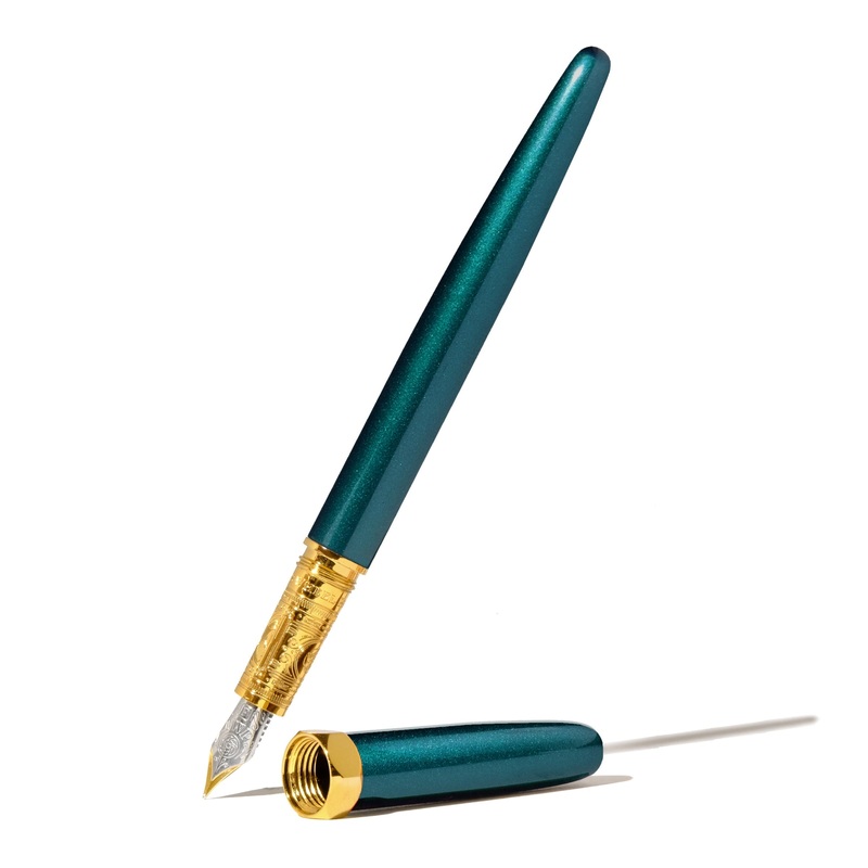 Ferris Wheel Press Bijou Fountain Pen – Printmaker’s Teal
