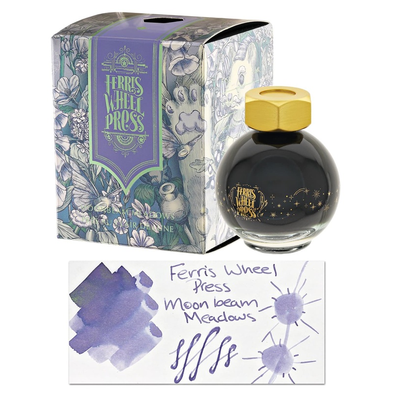 Ferris Wheel Press Bottled Ink in Moonbeam Meadows Shimmer – 20 mL