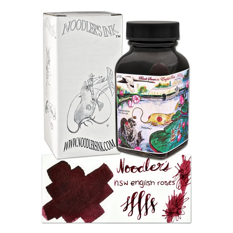 Noodler’s English Roses Fountain Pen Ink – 3oz Bottle