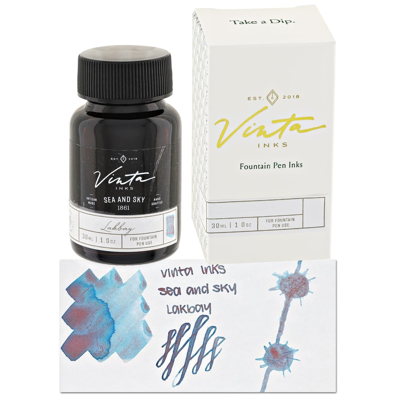 Vinta Inks Fairytale Collection Bottled Ink in Sea and Sky [Lakbay 1861] – 30mL