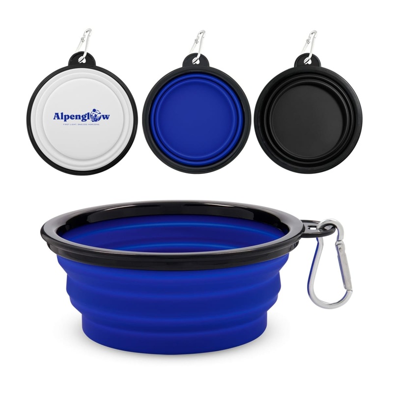 Buddy Collapsible Bowl|Black|Blue|White