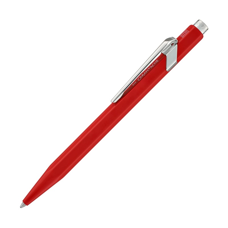 Caran d’Ache 849 Metal Ballpoint Pen in Red