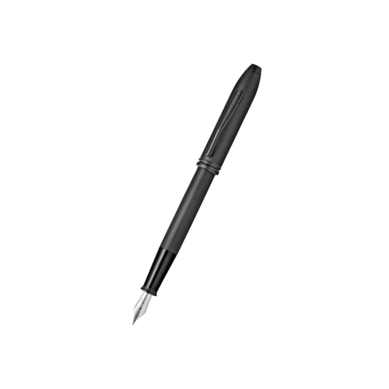 Cross Townsend Fountain Pen – Black Micro