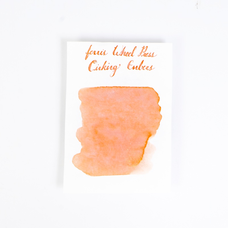 Ferris Wheel Press Oinking Embers (10ml) Bottled Ink – The Three Little Pigs