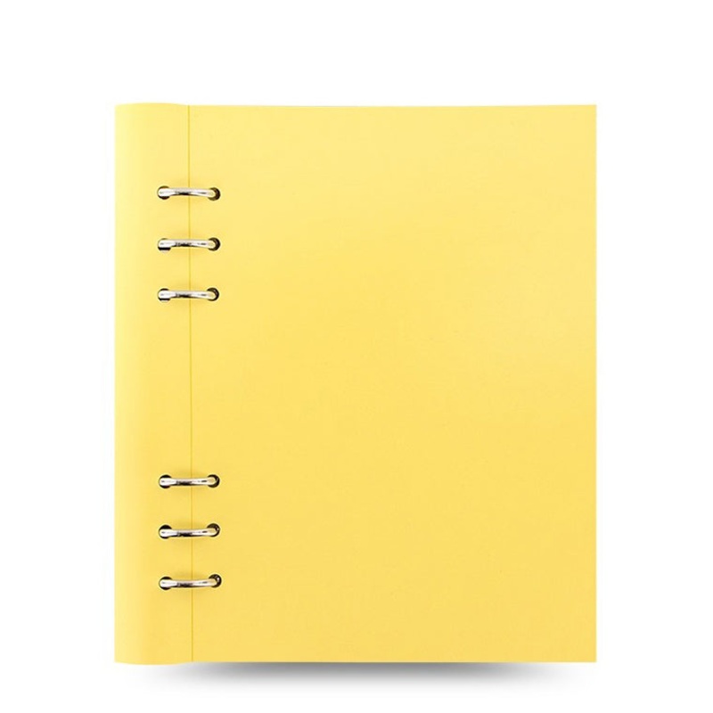 Filofax A5 Clipbook Classic Pastel Lemon