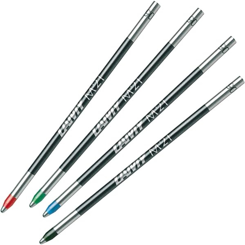 Lamy M21 Ballpoint Pen Refill|Black|Blue|Green|Red
