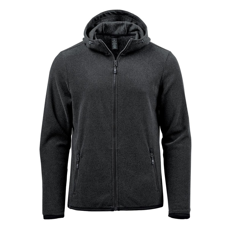 Men’s Novarra Full Zip Hoody|Carbon Stripe|Classic Blue Stripe