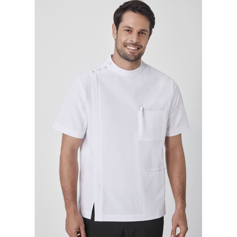 Mens Essence Jacket|Black|White