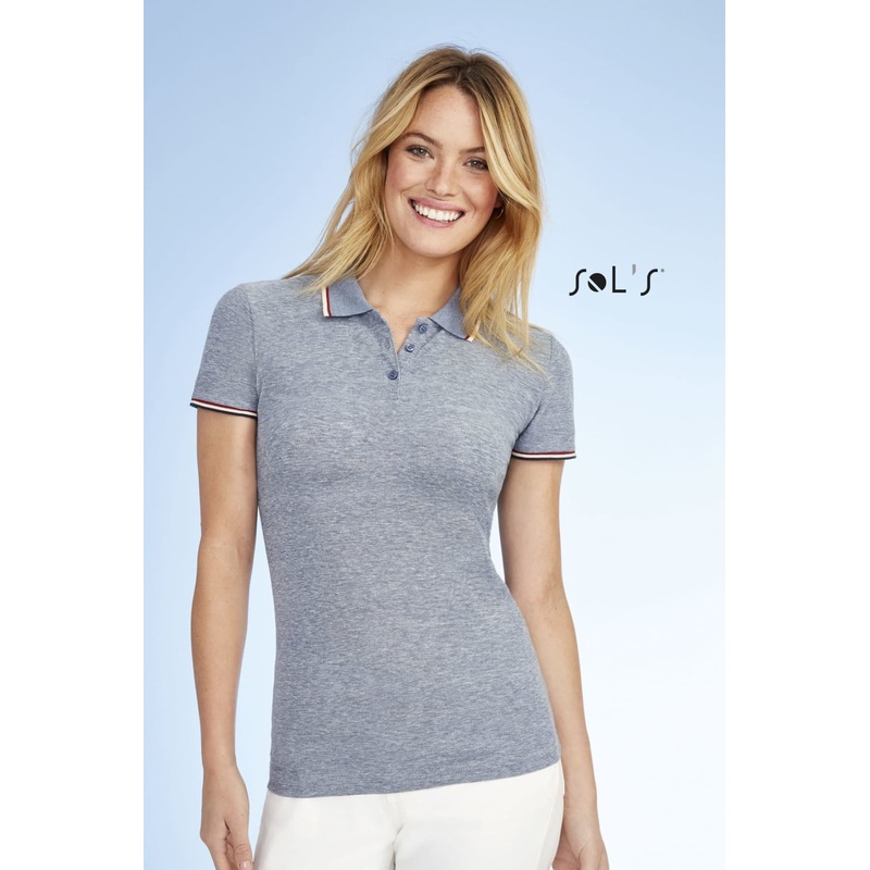 Polo shirt women’s heather material PANAME