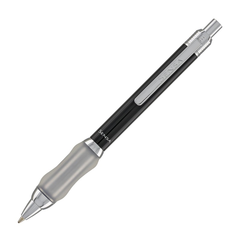 Sensa Click Lacquer Ballpoint Pen in Sable Black