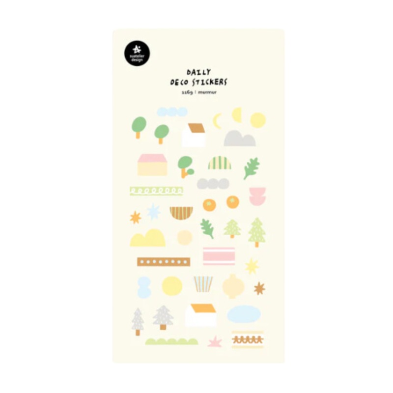 Suatelier Daily Deco Sticker – murmur